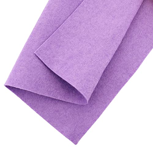HBC Merino Wool Blend Felt Crafting Sheet (8 5/8" x 11 5/8") - Lavender - color: Lavender