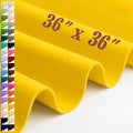 Large Felt Fabric Sheet 36 x 36 Inch, 1.6mm Thick (Gold Yellow) - color: Gold Yellow
