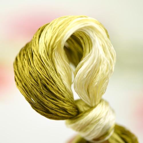 Natural 100% Mulberry Handmade Embroidery Silk Thread Silk Floss (72) - color: 72
