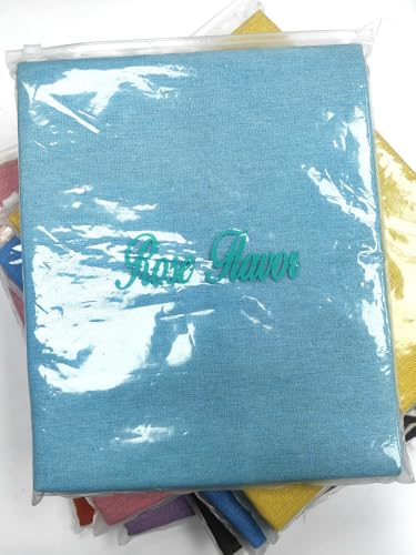 Rose Flavor Pre-Cut Quilting Linen Fabric,Craft Cloth,DIY for Sewing Crafting 60" by 1 Yard(Light Blue) - color: Light Blue