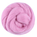 3.53oz Needle Felting Wool Roving for Needle Felting Dark Pink Felting Wool - color: dark pink