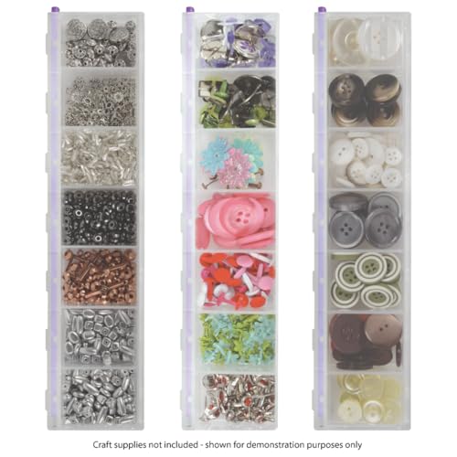 Craft Mates Craft & Sewing Supplies Organizer, 14 Locking Compartments, 3XL - style: 7 Locking Compartments (3XL)