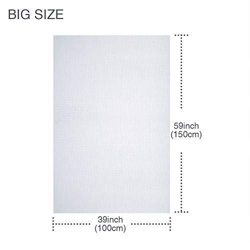 Caydo 60 by 39-Inch 18 Count Classic Reserve Aida Cloth - color: White, size: 18 Count