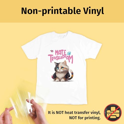 TransOurDream Heat Transfer Mask & Iron on Tape (10 Sheets, 8.5x11")- Iron-On Clear Positioning Film for Light Transfer Paper & Printable HTV on Shirts - color: Mask-light, size: 10 Sheets