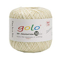 golo Crochet Thread Size 10 White Yarn 804 - color: 804 Rice White