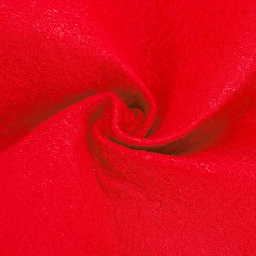 Felt Fabric 18" X 36" (Red) - color: Red, size: 18" X 36"