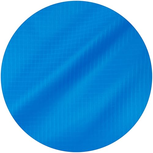 emma kites Azure Blue Ripstop Nylon Fabric 40 Denier, Precut Piece 1-Yard: 60"x36", Ultra-Light Airtight Water Resistant Tear Proof, for Kite Flag Stuff Sack Bag Inflatable Windsock Pack Cover - color: #11 Azure Blue, size: Precut 1-Yard