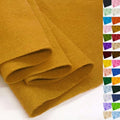Antique Gold Felt Fabric 36" X 36" 1.6mm Thick Soft Square Felt Sheet - color: Antique Gold