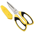 BoFuYuan Utility Scissors All Purpose heavy duty 8-Inch Yellow - color: Yellow