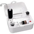 Electric Bobbin Winder, Portable Automatic Bobbin Winder with Handle, USB/Battery Powered Bobbin Winder Machine, Household Electrical Winding Machine for Domestic and Industrial Sewing Crafts Project