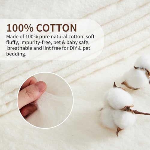 100% Natural Cotton Batting for Quilting 96-Inch x 108-Inch - color: 96x108 Inch