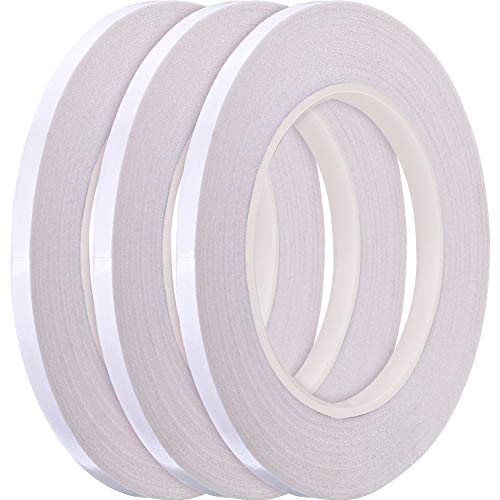 1/4 Inch Quilting Sewing Tape Wash Away Tape, Each 22 Yard (3 Rolls)