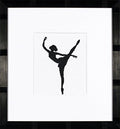Lanarte Counted Cross Stitch Kit: Ballet Silhouette 2, NA, 1.5 x 14.5cm - style: Ballet Silhouette 2