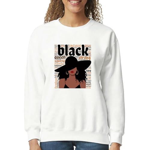 8PCS Melanin-Powered Designs Black Girl Magic Iron On Transfer Patches - style: BWG001