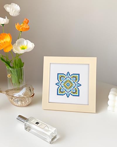 PeakLuv Small Diamond Art Kits Mandala Mini Diamond Painting Kits - color: Mandala