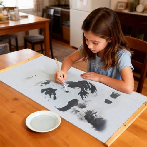 Magic Canvas Paint with Water,Includes 2 Interchangeable Canvas Restore to Original State After Drying, Reusable,No Need to Worry About Paint Splattering During the Painting Process.(19.68 * 47.24in) - size: 19.68*47.24in