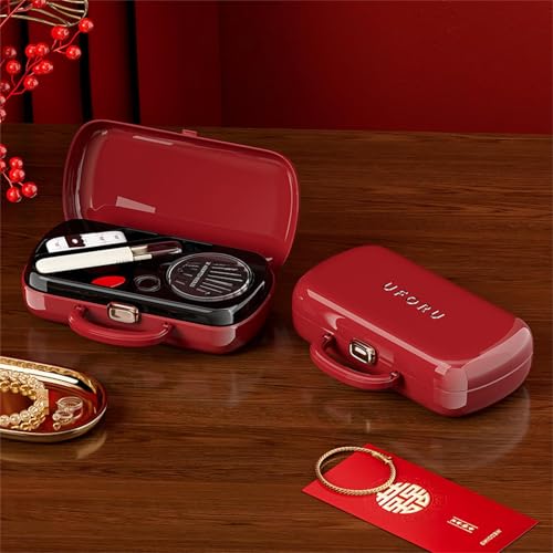 FKOG Sewing Project Kit, 151 Pcs Family Sewing Supplies Repair Kit Traveler Sewing Kit Sewing Thread Accessories DIY Sewing Supplies Organizer (Dark Red) - style: Dark Red