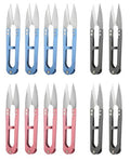 12 PCS Thread Snips, 4.1" High-Carbon Steel Yarn Scissors for Crocheting Sewing Stitch Knitting Diy Crafts
