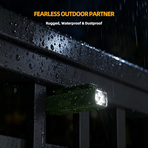 200-Lumen EDC Flashlight Rechargeable Clip-On Light with 90° Rotatable Head