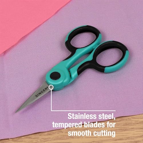 SINGER 4-1/2 inch ProSeries™ Scissor with NANO Tip™ Comfort Grip - style: 1-Pack