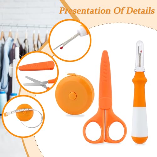 GDMINLO 3 Pieces Seam Ripper and Measuring Tape Set