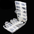 Premium 20 Compartments Tackle Boxes, Tackle Utility Boxes, Plastic Box Storage Organizer Box Adjustable, Fishing Tackle Storage Box Organizer