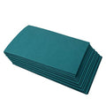 Polyester Felt Sheet Stiff 15 Sheets 20 x 30 cm(7-7/8 X 11-7/8 in 5/64 in Thick) (Teal) - color: Teal