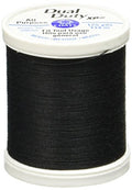 Coats Thread & Zippers Dual Duty XP General Purpose Thread, 125-Yard, Black