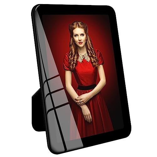 Bluesun 4×6 Black Picture Frame, Vertical & Horizontal Wall & Tabletop - color: Black, size: 4x6 （1 Pcs）