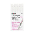 LEONIS Disappearing Ink Fabric Marking Pen Pink 5 Count Pack [ 78009 ] - size: 1 Count (Pack of 5)