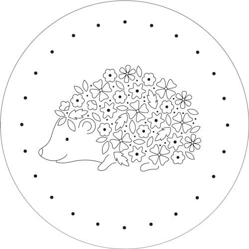 Woodland Embroidery Pattern Transfers (set of 10 hoop designs!)