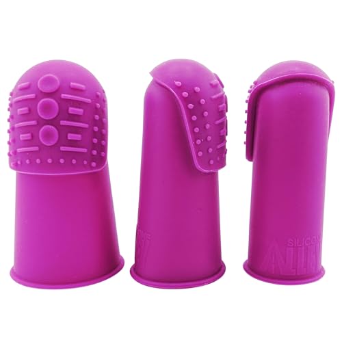 Flexible Thimble | THIK-Grip Series | Small (1) - Medium (1) - Large (1) | Includes One Non-Stick Mat (1)