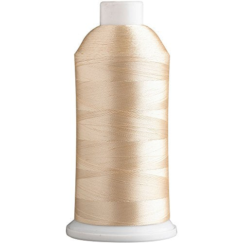 Superpunch SuperB Embroidery Thread 40wt, 5000 m Cone, Creamy Beige 812 - color: Creamy Beige 812, size: Pack of 1