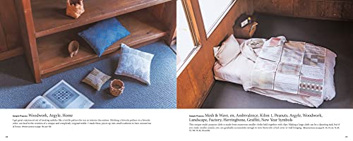Amazing Sashiko: Modern Japanese Embroidery Designs (Full-size Templates and Grids)
