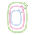 3 Size Square Embroidery Hoop Set Embroidery Hoops, Multi-Color