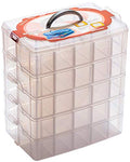 Sooyee 5 Layers Stackable Storage Container Clear - color: Clear, size: 5 Tier