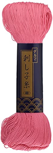 Yokota Sashiko Thread Thin 170 Meters (Japan Import) (Pale Red) - color: Pale Red