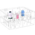 New brothread Pack of 2x30 Spools Tall and Clear Storage Box Organizer - size: 2X30