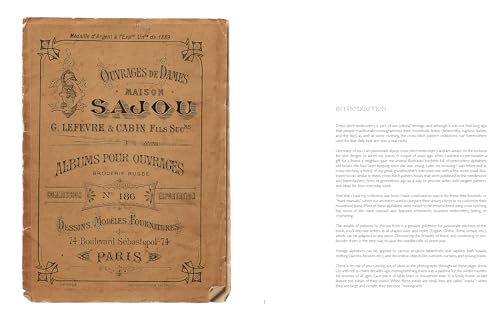 Vintage French Needlework: 300 Authentic Cross-Stitch Patterns―Flowers, Borders, and Alphabets from Antique Textiles
