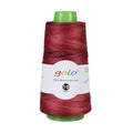 golo Crochet Thread Size10 1.76oz 310yd,Yarn for Hand Knitting Space-Dyed Yarn D01 - color: LD01-Red