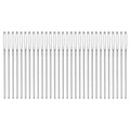 HARFINGTON 30Pcs Large Eye Blunt Needles 2.75" Tapestry Needle Yarn Sewing Knitting Weaving Needle Stainless Steel for Crochet Projects - size: 2.75"
