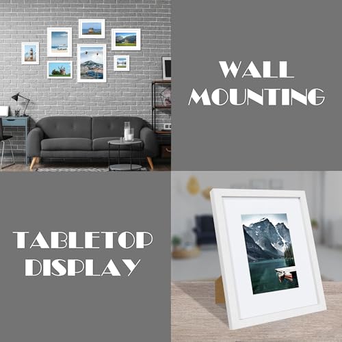 Hongkee 10x13 Picture Frames with Real Glass - Display 8.5x11 Diploma with Mat or 10 x 13 Photo without Mat, Wall or Table Top Display(Black, 3 Pack) - color: Black, size: 10x13 in