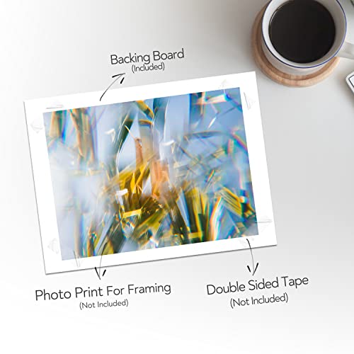 Golden State Art 18x24 White Backing Board, 10 Pack Backer Board for Print - size: 18x24