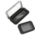 2Pcs Magnetic Needle Case Set, Portable Needle Holder Tin with Magnet, Compact Sewing Needle Storage Box for Pins and Needles, Ideal Needle Organizer for Sewing, Quilting, Embroidery, and Travel