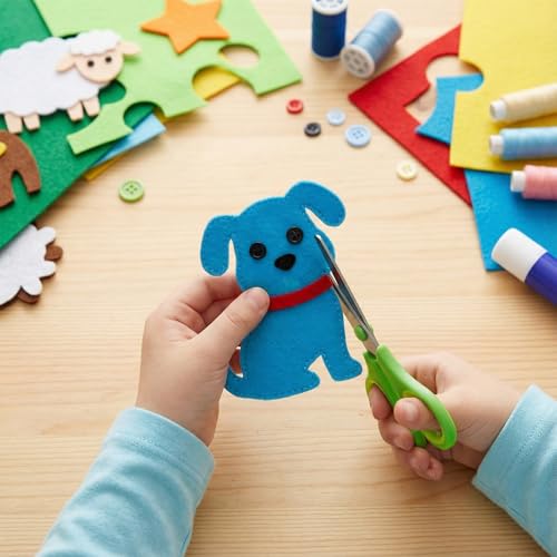 12x8 Inch 66 Pcs Felt Sheets for Crafts, 40 Colors Craft Supplies - size: 8x12/66pcs