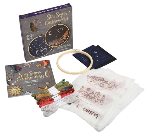 Star Signs Embroidery: Zodiac Patterns to Customize and Create (Embroidery Craft)