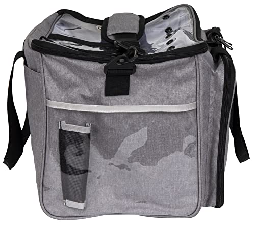 ArtBin Needleworks Project Bag, Portable Craft Tote, Grey - color: Gray, style: Needleworks Project Bag