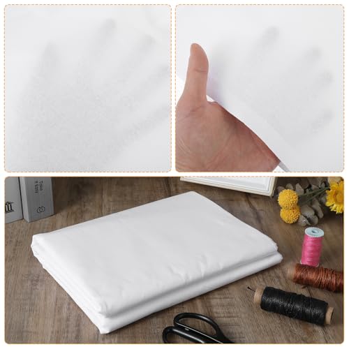 100% White Cotton Fabric 3 Yards 59 Inches Wide Cotton Quilting Fabric by The Yard, Soft Embroidery Muslin Fabrics for Sewing Material Apparel Cloth - color: White, size: 3 Yards