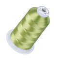 Simthread 5000M 40WT Polyester Embroidery Thread, Lemon Lime S043 - color: LemonLimeS043