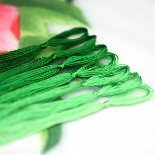 Natural 100% Mulberry Handmade Embroidery Silk Thread Silk Floss (92) - color: 92
